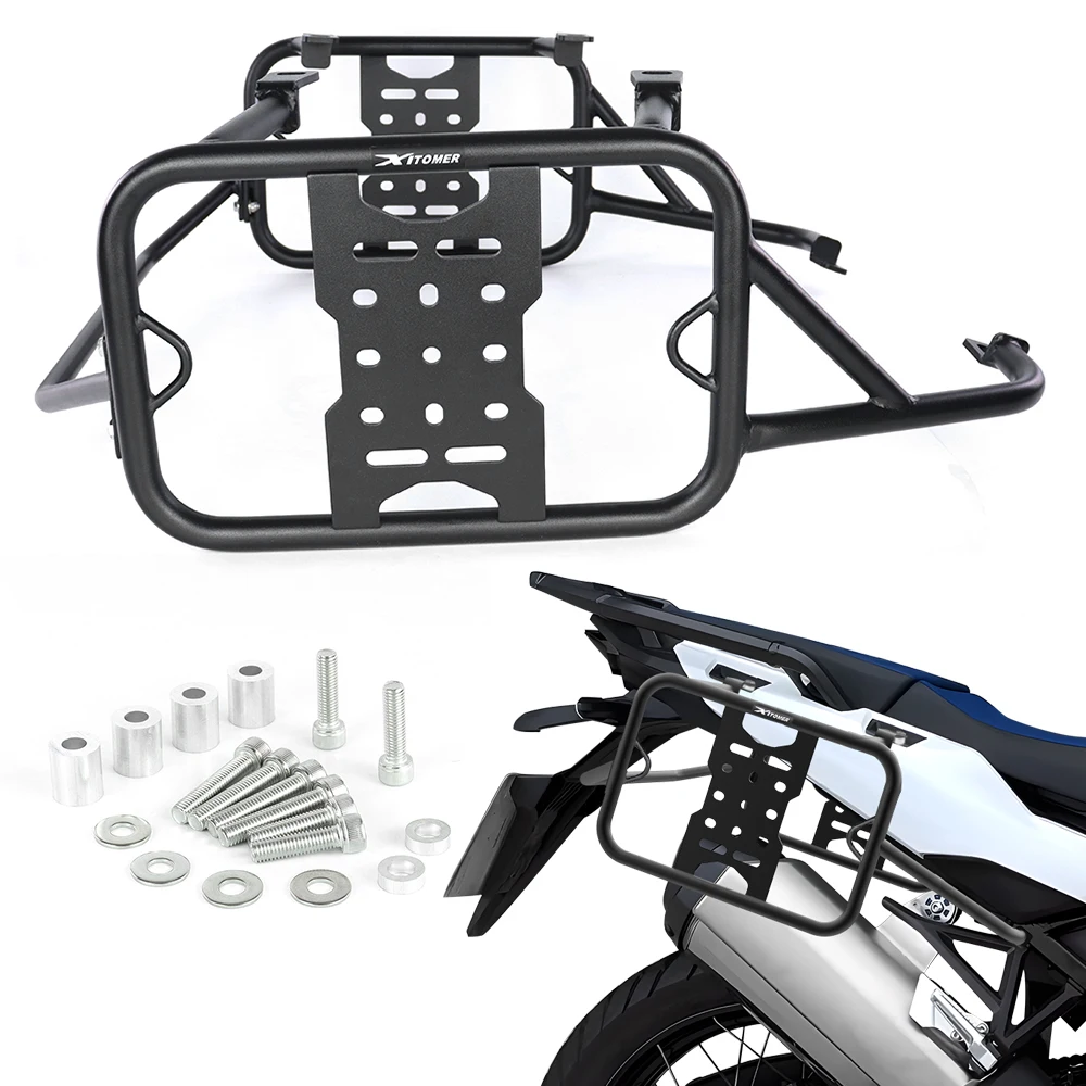 

For Honda CRF 1100 L CRF1100L Africa Twin 2024-2025 Motorcycle Steel Saddlebag Support Bars Mounting Brackets Side Pannier Racks