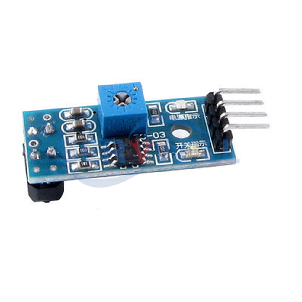 1Pc 3.3-5V Blue PBC FC-03 1 Channel Slotted Optical Switch Speed Sensor Module TCRT5000