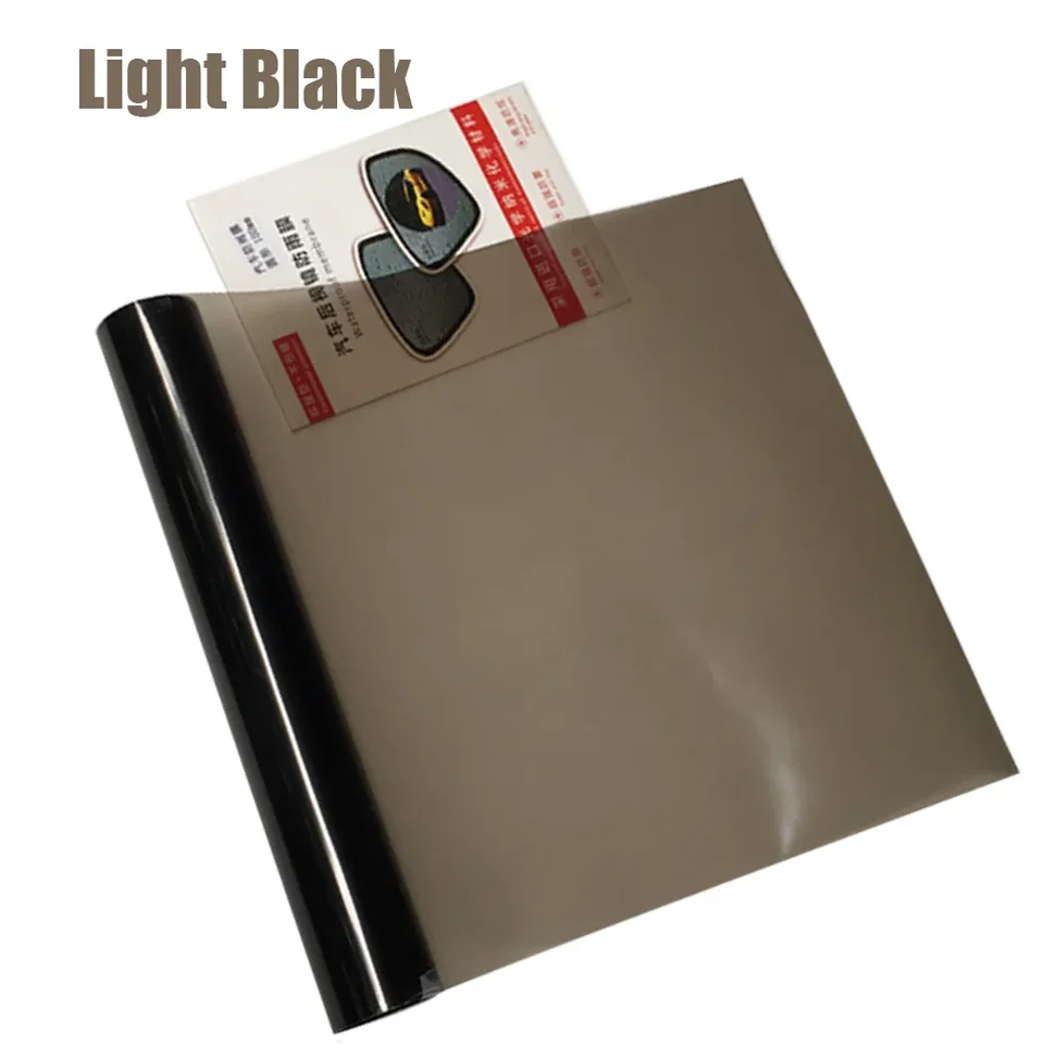 50x200cm Car Headlight Tint Film Smoke Fog Light Light Vinyl Film PVC Black Tint Vinyl Waterproof Film for Moto Auto Accessories, image 8