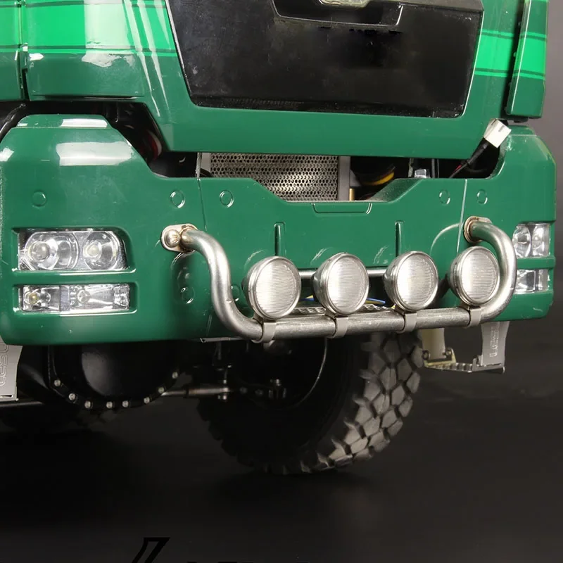 أضواء محاكاة معدنية بمقياس 1:14 لـ Tamiya مركبة يتم التحكم بها عن بُعد سكانيا 770S R620 فولفو بنز أروكس مان TGX ملحقات السيارة