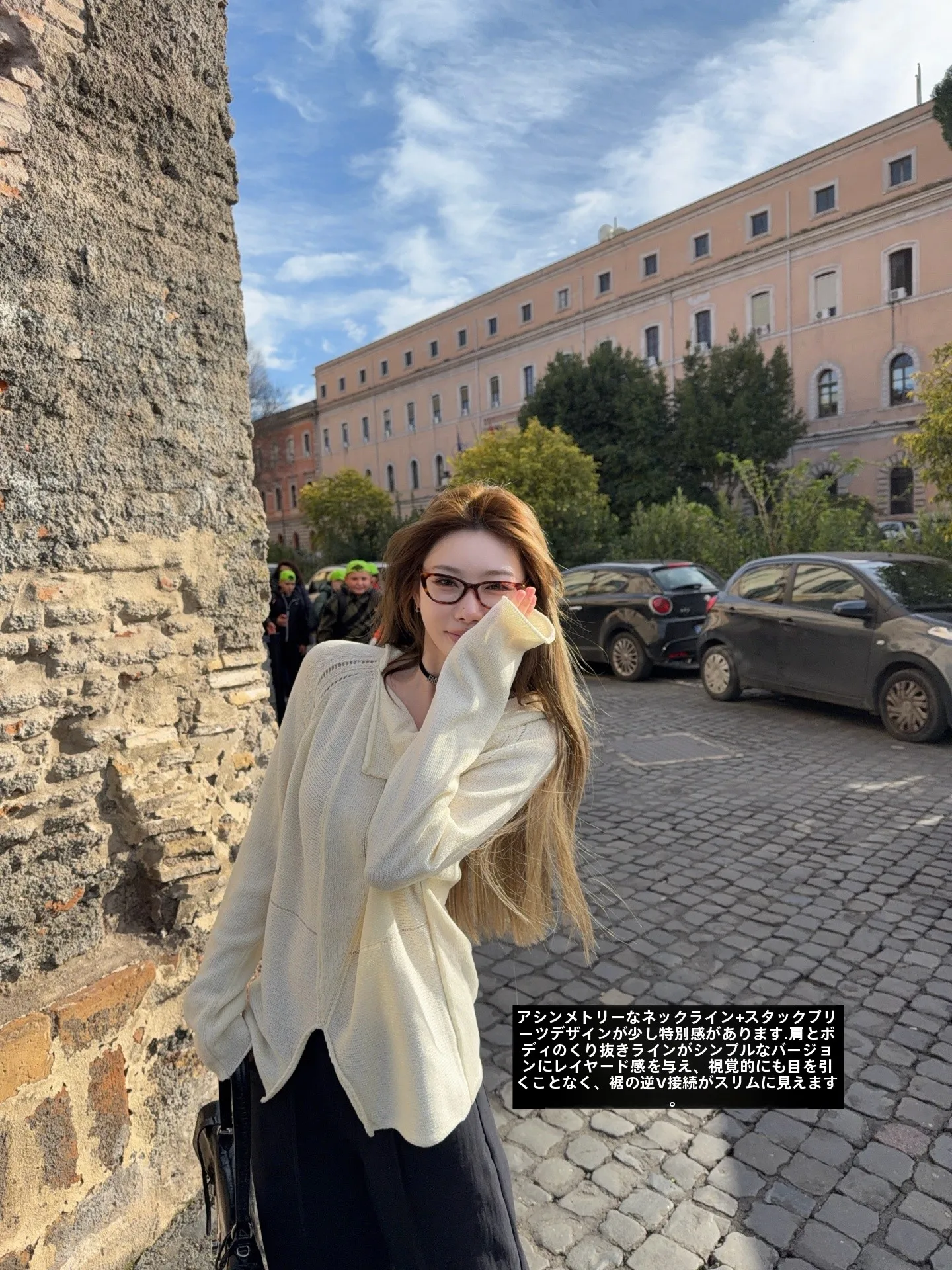 

Женский вязаный джемпер Tannin Red Sunlight с асимметричным вырезом, свободного кроя, из льняной ткани, с длинными рукавами, в повседневном стиле, весна