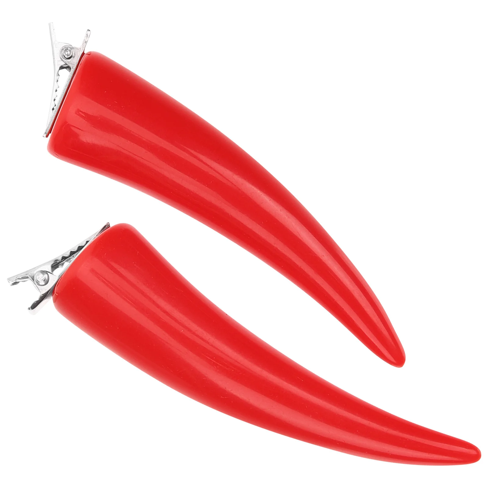 2Pcs Halloween Evil Ears Fake Ears Cosplay Props Party Favors Decorative Barrette for Women Masquerade Accessories