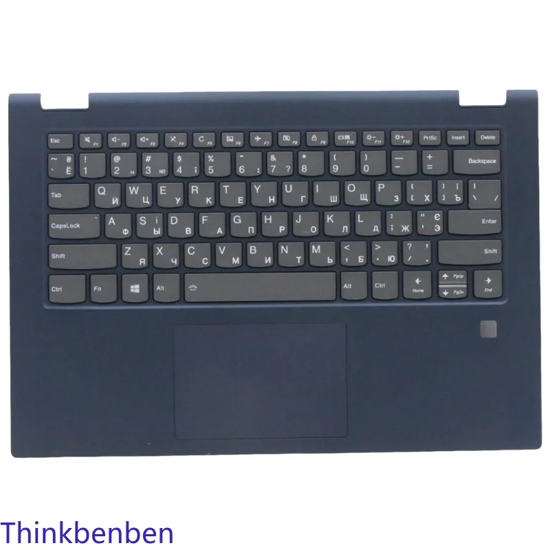

UKR Ukrainian Blue Keyboard Upper Case Palmrest Shell Cover For Lenovo Ideapad C340 14 Flex 14 14API 14IML 14IWL 5CB0U42266