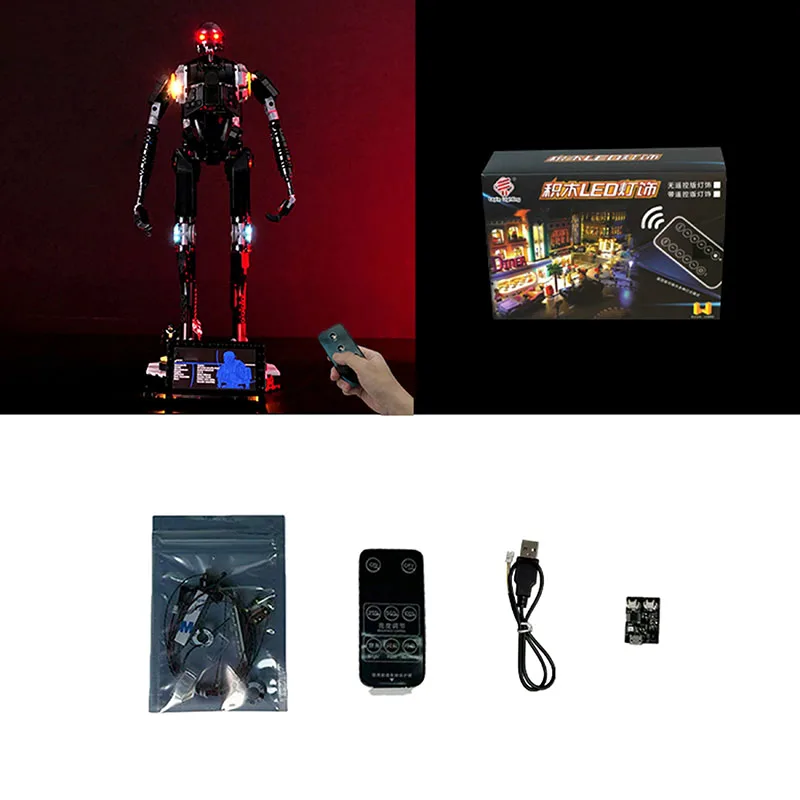 LED Light Kit For LEGO K-2SO Security Droid 75434 Lamp Toys Christmas Gift (Not Include Building Blocks Bricks Kits Sets Model)