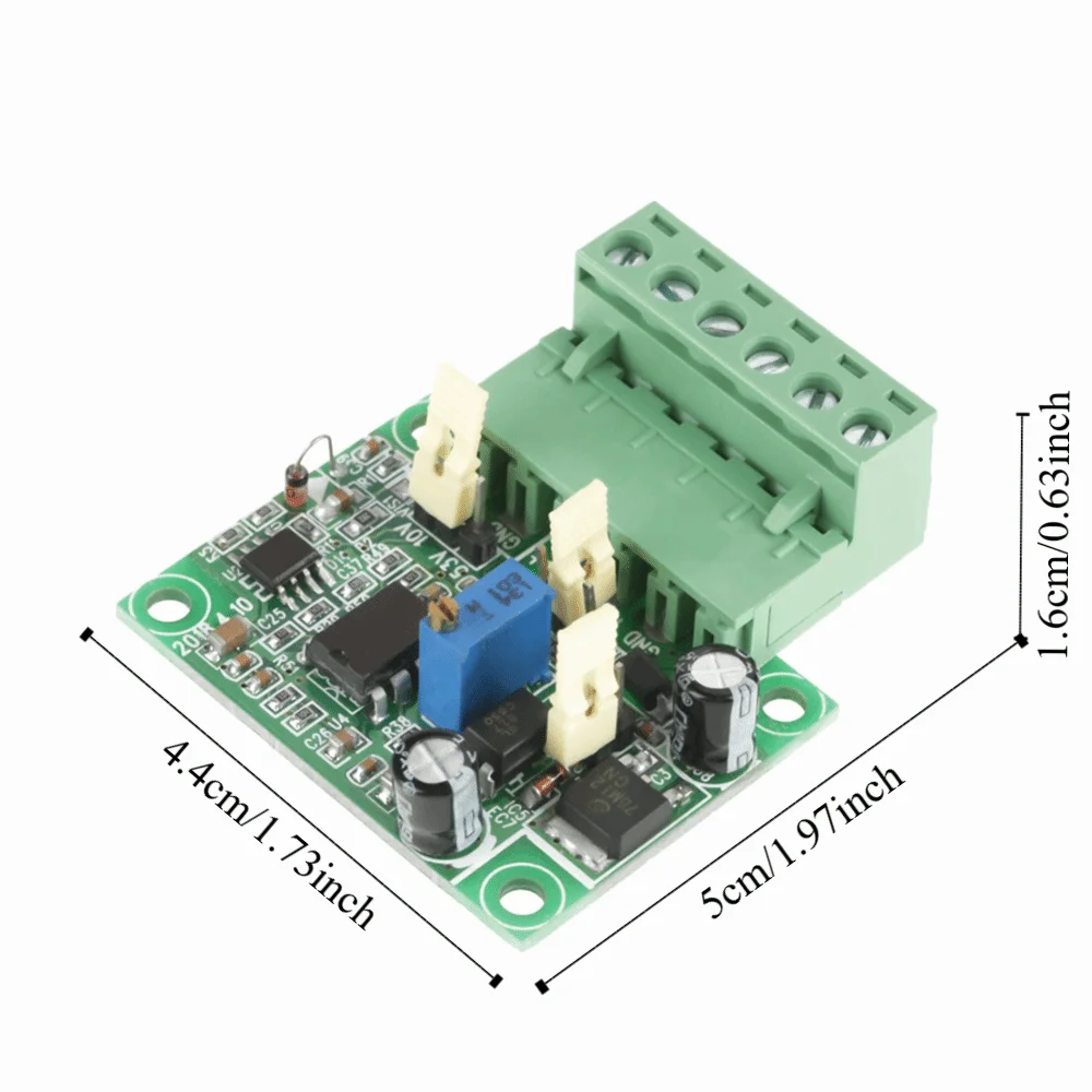 0-10 كيلو هرتز إلى 0-10 فولت وحدة محول مع عزل 5*4.4*1.6 سنتيمتر تردد إلى محول جهد كهربي تردد وحدة محول جهد كهربي #6