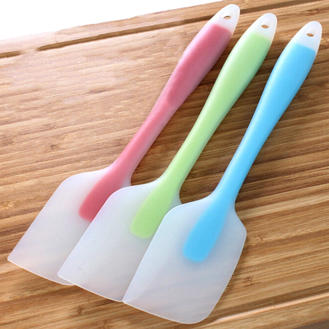 Pop-espátula de silicona para pasteles, espátula para mantequilla y crema de cocina, espátula para hornear, raspador de mantequilla, utensilios de cocina