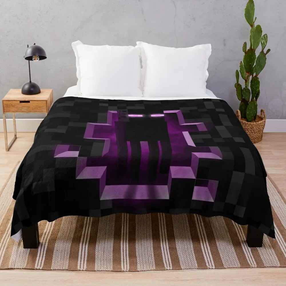 Enderman Minecrafter Enderdragon Throw Blanket Beautifuls for winter sofa bed Retros Blankets