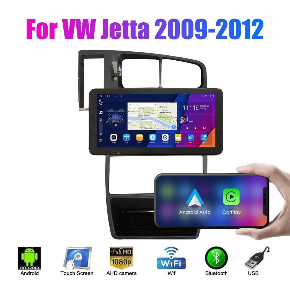 

Jetta (2009–2012) Android Navigation System With GPS And Rearview Camera