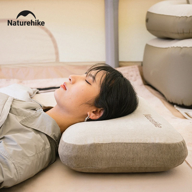 Naturehike Camping Pillow Ultralight Folding Memory Foam Sleeping Pillow Outdoor Portable Storage Travel Airplane Beach Pillow - view 2