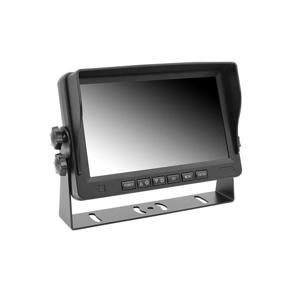 

8-36V 7Inch IPS Color Monitor VGA Interface High Definition Car Monitor For AHD Mobile Dvr Free Shipping