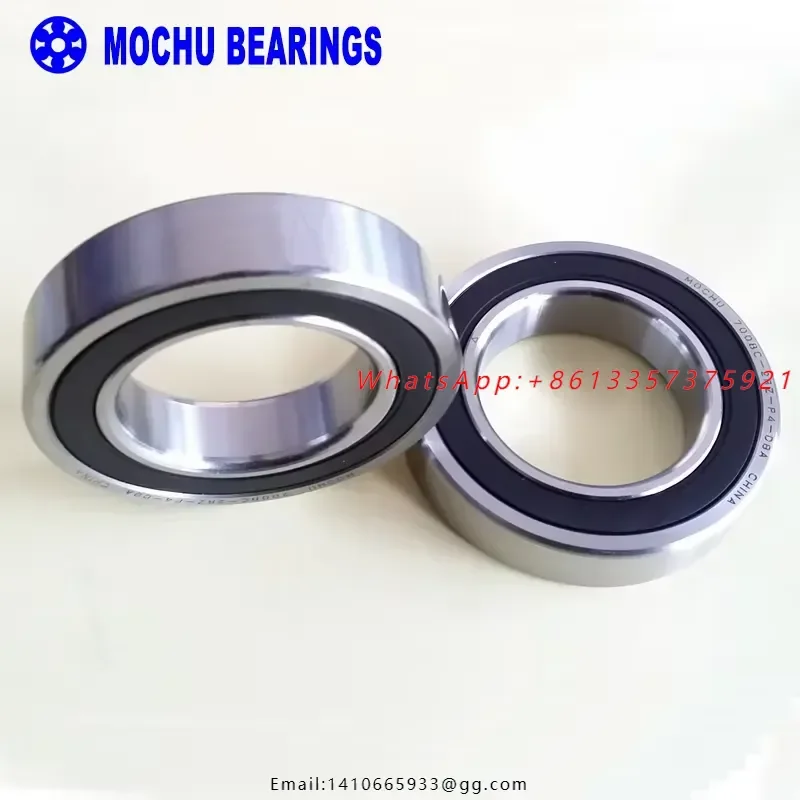 1 Pair MOCHU 7008 7008C 2RZ P4 DB A 40x68x15 40x68x30 Sealed Angular Contact Bearings Speed Spindle Bearings CNC ABEC-7