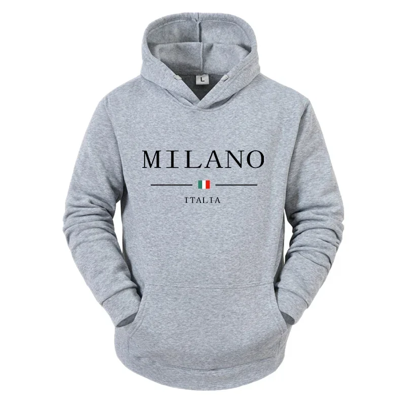 

New spring-autumn men's casual hooded sports shirt, fashionable outdoor long-sleeved jogging men's and women's pullover hoodie