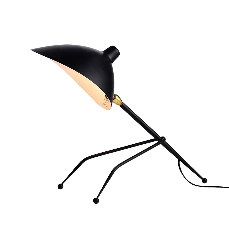 Bedroom bedside glass table lamp