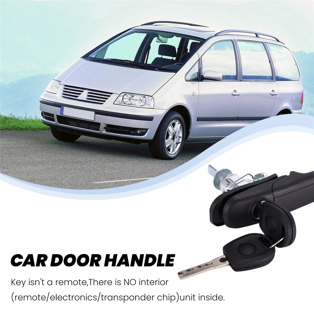 

N29R_6K0837205 6K0837206 Door Handle for FORD GALAXY SHARAN ALHAMBRA