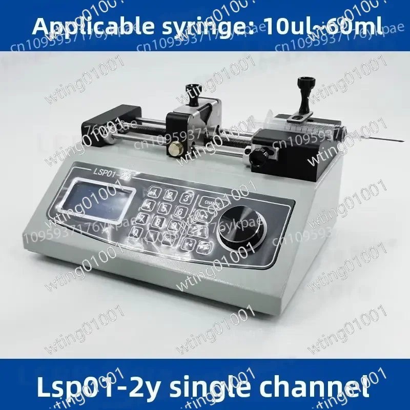 for Syringe Pump Dual Channel Separate Regulation Microfluidic Electrospinning Precision Infusion High Pressure Resistant