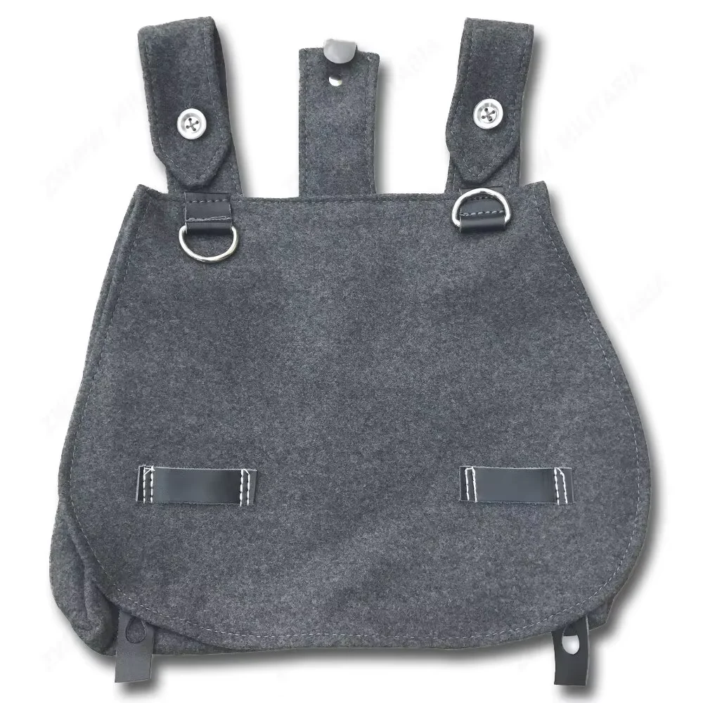 

WW2 Army Bread Bag Hunting Woolen Gray DE10201