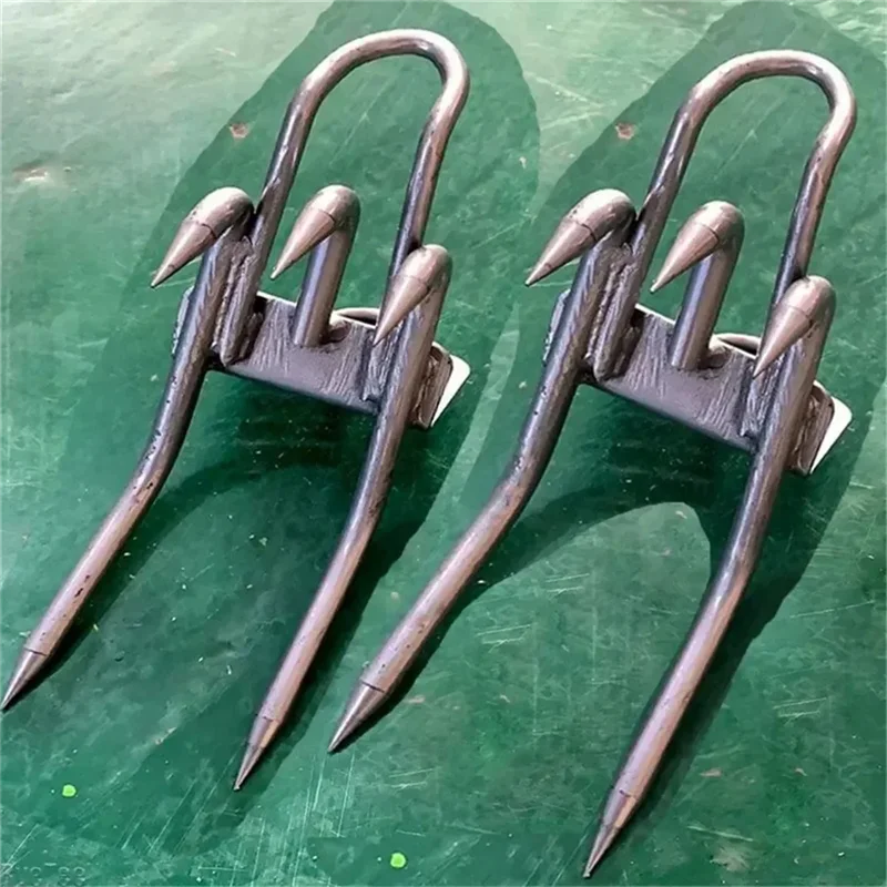 

A69efor Hunt Shoes Tree Climbing Tool Pole Climbing Spikes Tree Steel Simple Picking Observation Fruit Tree Climbing