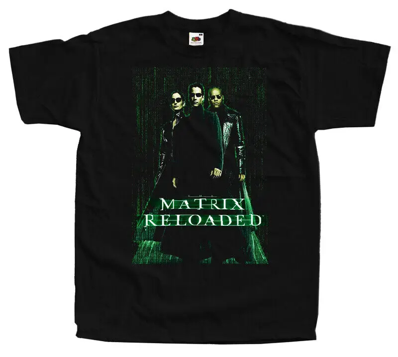 

MATRIX Poster v2 T SHIRT TEE black Shirt all sizes S to 5XL