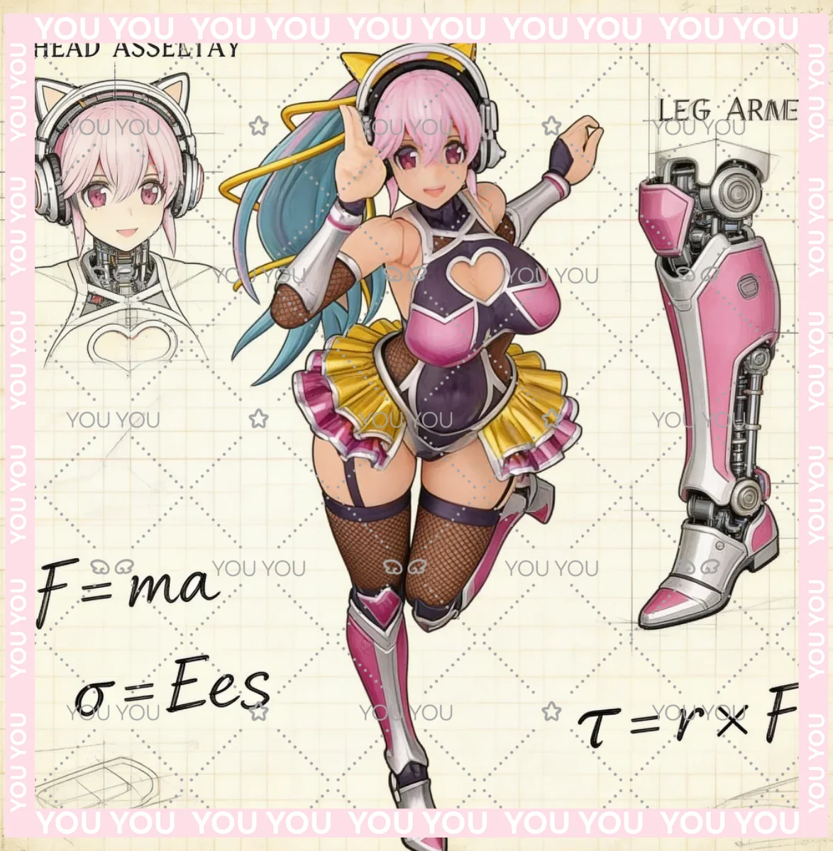 

In Stock 100% Original Sentinel Toys Taimanin RPG × Super Sonico 6 Inches Anime Action Collection Figures Model Toys