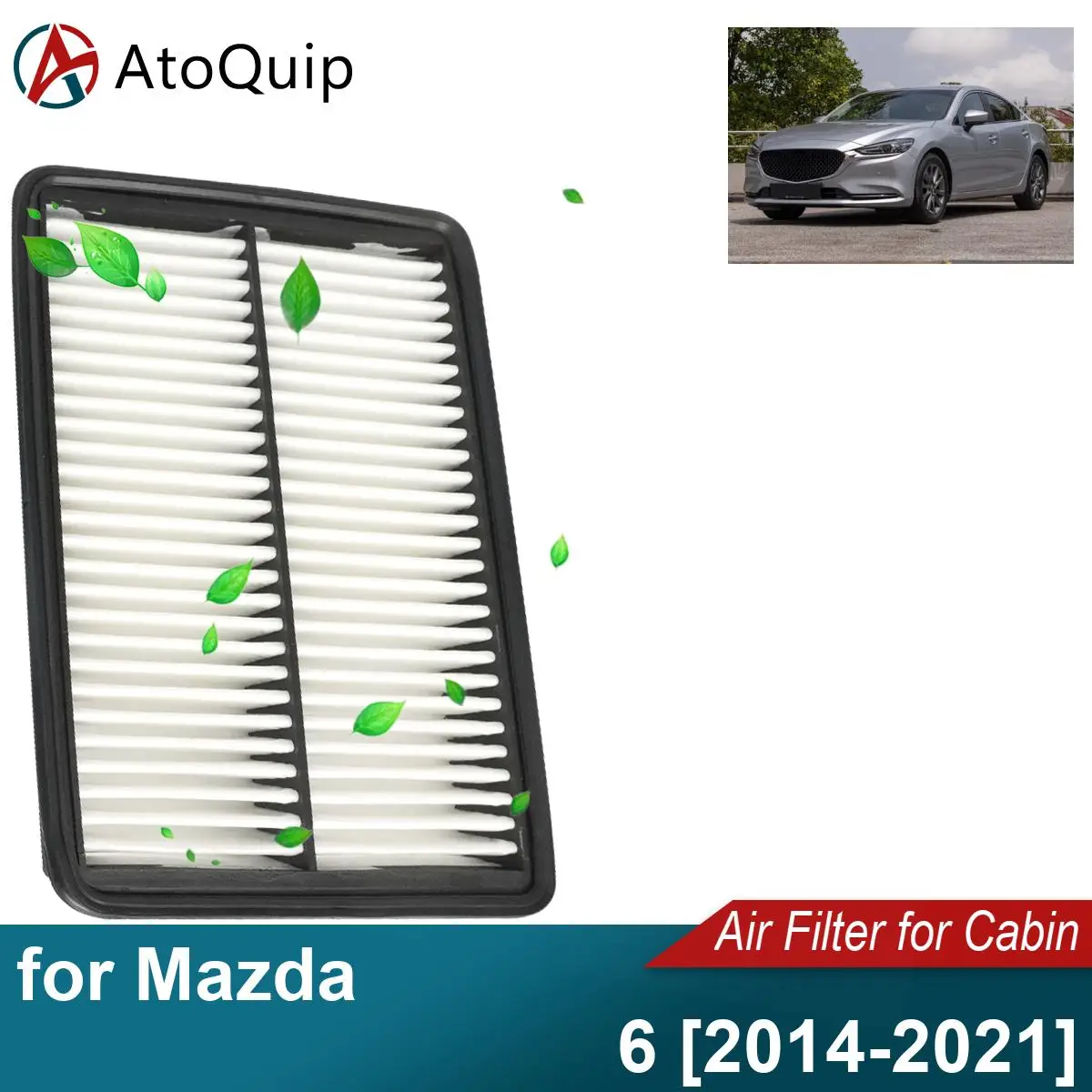 Ca11259 auto luftfilter element anzug für mazda 6 2014-2021 PE07-13-3A0 PE07-13-3A0A PEAR-13-3A0