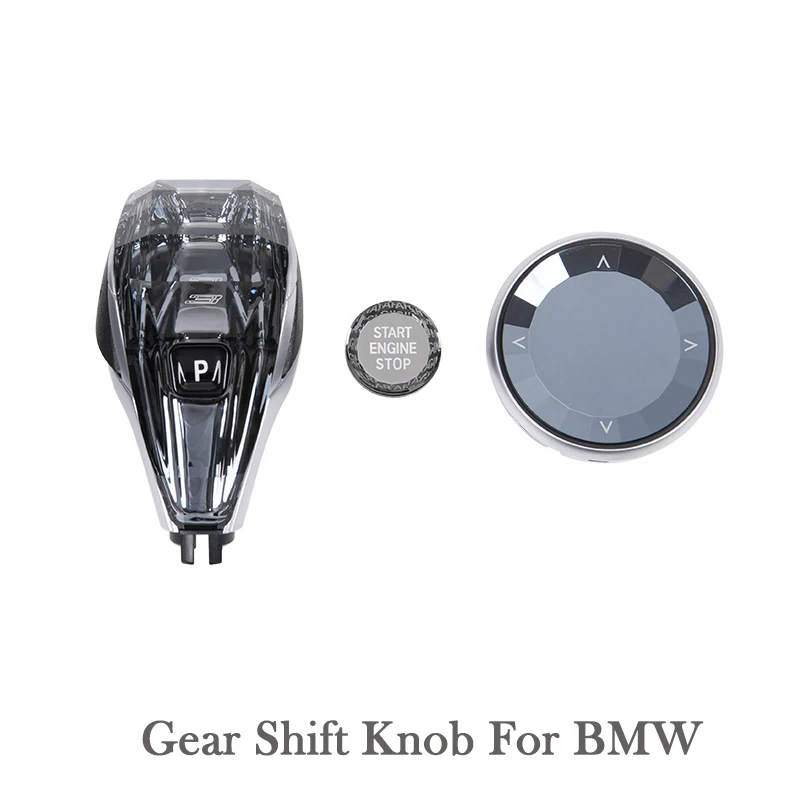 

For BMW X3 F25 iX3 G01 X4 F26 G02 i4 G26 X5 G05 F15 X6 F16 G06 X7 G07 Crystal Gear Shift Knob Handles Gearbox Lever Stick Head