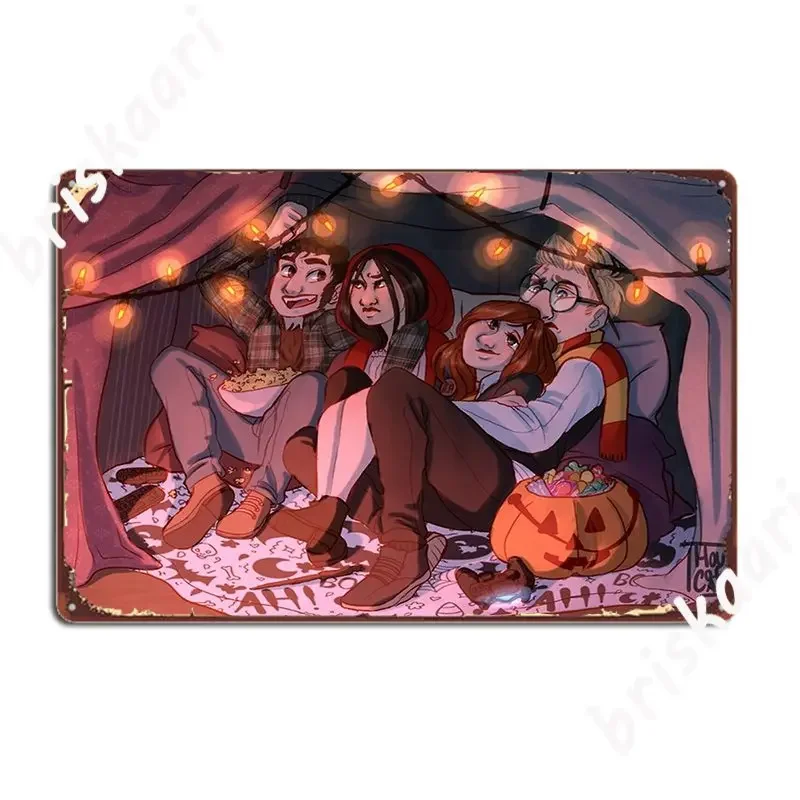 Until Halloween Metal Plaque Poster Plaques Club Bar Club Party Printing Tin Sign Poster