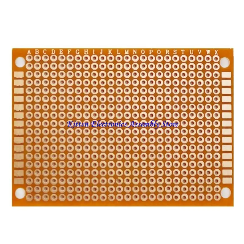 96GD 5x7cm Reliable Phenolic Prototype Board For Student Experiments DIY Soldering