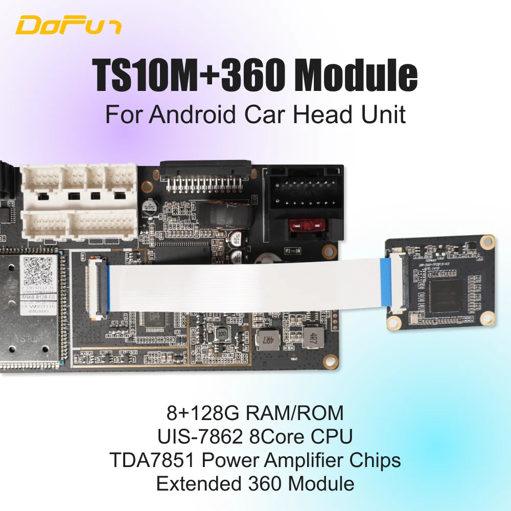 

TS10M Motherboard with 360 module for Car Head unit