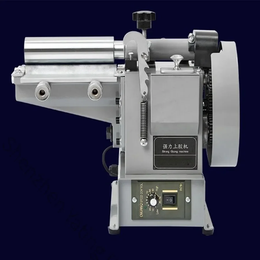 1pc Shoe Leather Handb Glue Coating Machine Electric Glue Machine Speed Control Yellow Glue Passing Machine