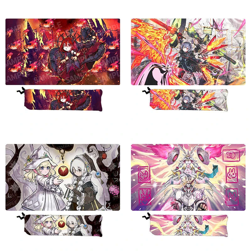 60*35*0.2cm Anime Yu GI Oh OCG TCG Dedicated GAME DIY Card Play Mat Battle Against White Woods Centur-Ion Collection Gifts Toys