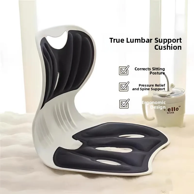 Office  Cushion Lumbar Support Chair Pad Beautiful Butt Posture Correction Long Time Sitting Pad Student Butt Pillow Back...