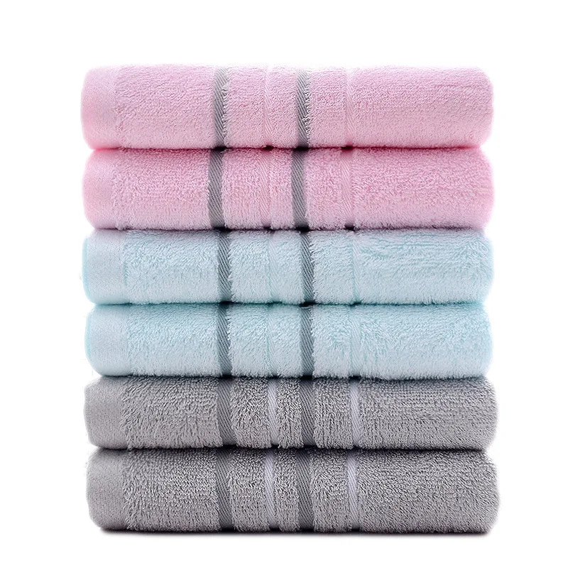 2pcs Bamboo Fiber Towels 34x74cm Thick Bathroom Towels for Hand Face Hair And Body High-Quality Absorbent Sport Towel for Adults