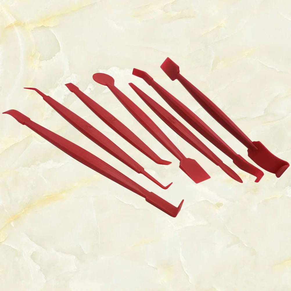 Zestaw narzędzi do folii samochodowej, 7 sztuk, rakla do nakładania folii przyciemniającej szyby, narzędzia do instalacji naklejek na samochód.