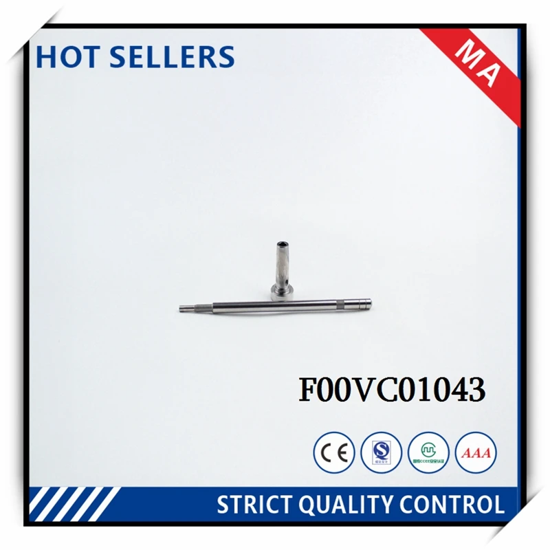 F00VC01043 الديزل حاقن قضيبي مشترك صمام التحكم جزء صمام مكونات لبوش حاقن 0445110047/048/049 لسيارات BMW