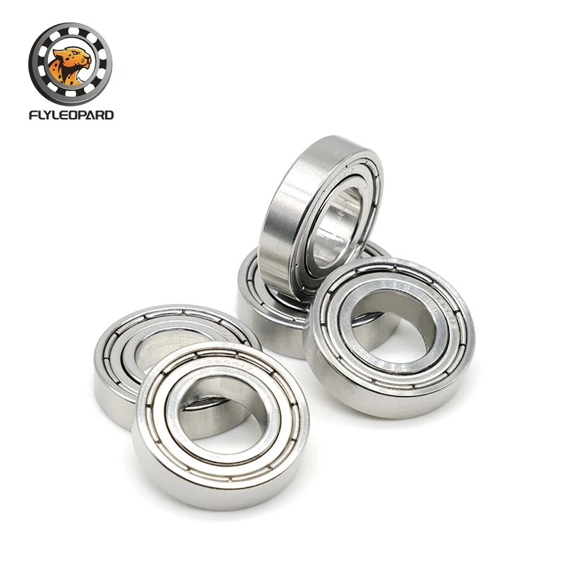 2pcs/lot 16100zz Deep Groove Ball Bearing 16100 10*28*8mm Bearing Steel Material Two-sided Metal Cover