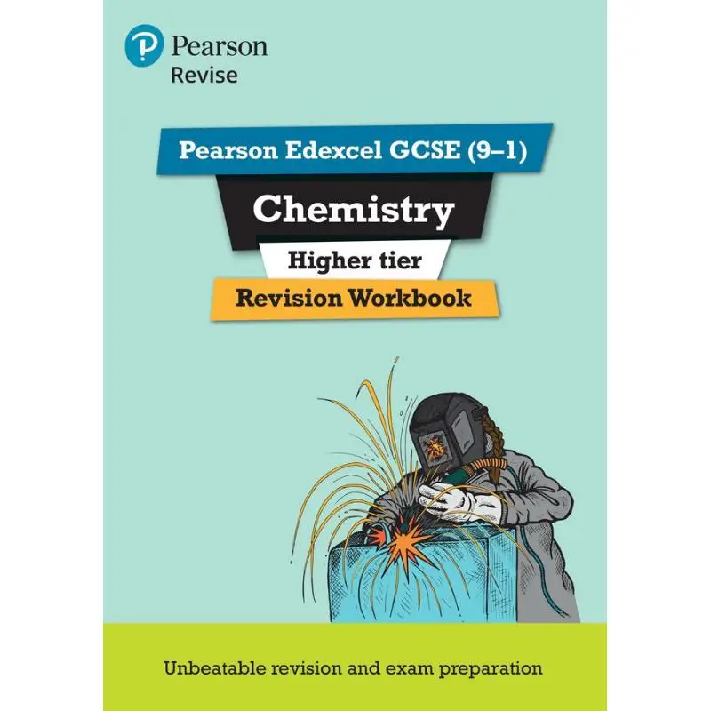 

Рабочая тетрадь Pearson REVISE Edexcel GCSE с химией повышенного зрения для заданий и экзаменов на 2025 и 2026 гг. 9781292131948