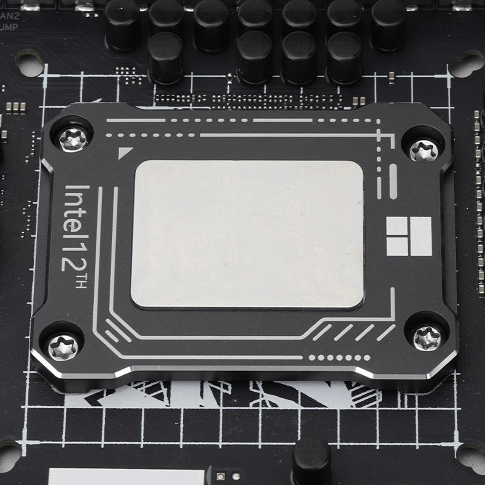 وحدة المعالجة المركزية الانحناء تصحيح الإطار قوس تثبيت مشبك مكافحة سقوط ل LGA17XX-BCF في تل 12th LGA 1700 وحدة المعالجة المركزية تحديد لوحة الكترونية معززة