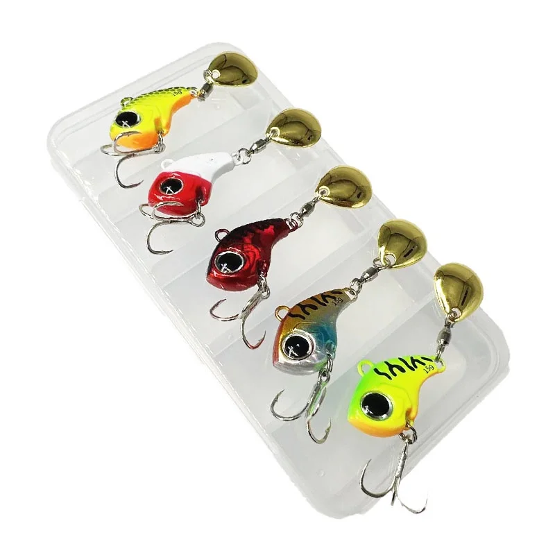 Crankabit Wobbler VIB – Señuelo vibrante para lubina y lucio - imagen 5