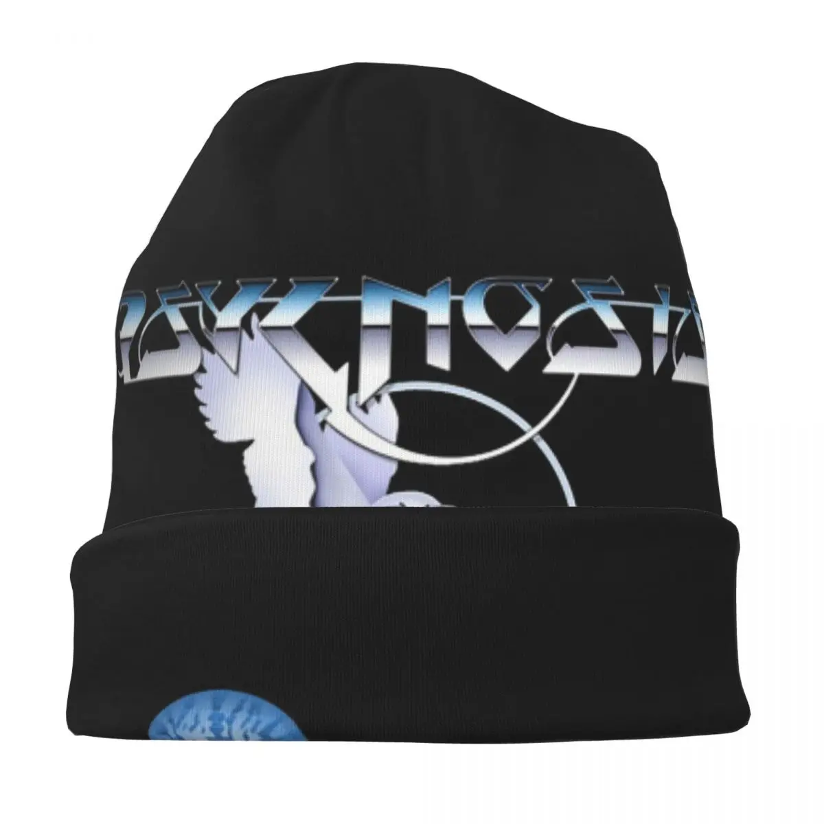 أميغا Psygnosis البومة Skullies قبعة حريمي دافئة الخريف الشتاء في الهواء الطلق قبعة محبوك بونيه قبعات للجنسين الكبار