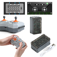 MOC Electrics Motor Speed Remote App Linear Control Sbrick Battery 6 Channel Interface Power Function Building Block Set Toys