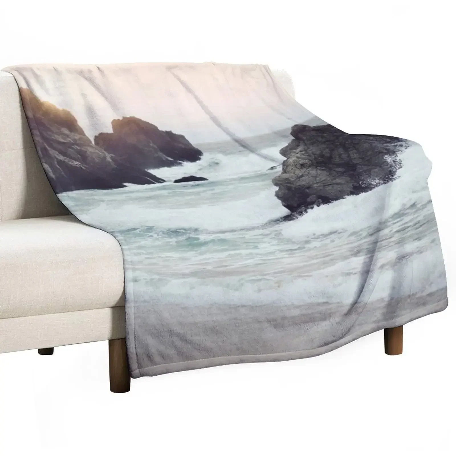 New West Coast Beach Throw Blanket Bed covers Sofa Throw Weighted Kid'S Blankets