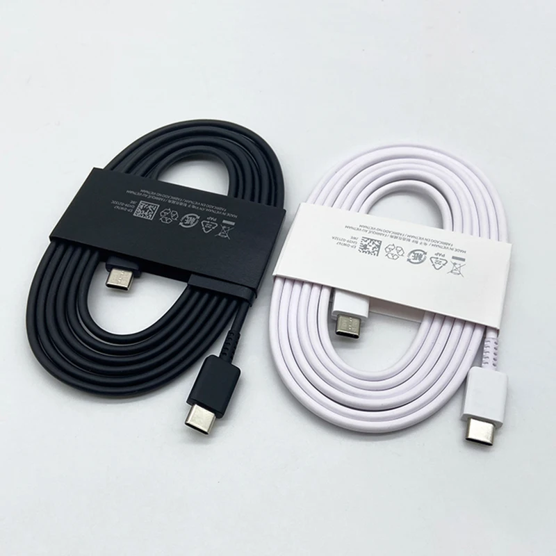 For Samsung 45W/25W PD Fast Charger Cable USB C To Type C Data 3A USB Cable For Galaxy S24 S23 Ultra For iphone 15 Pro Max