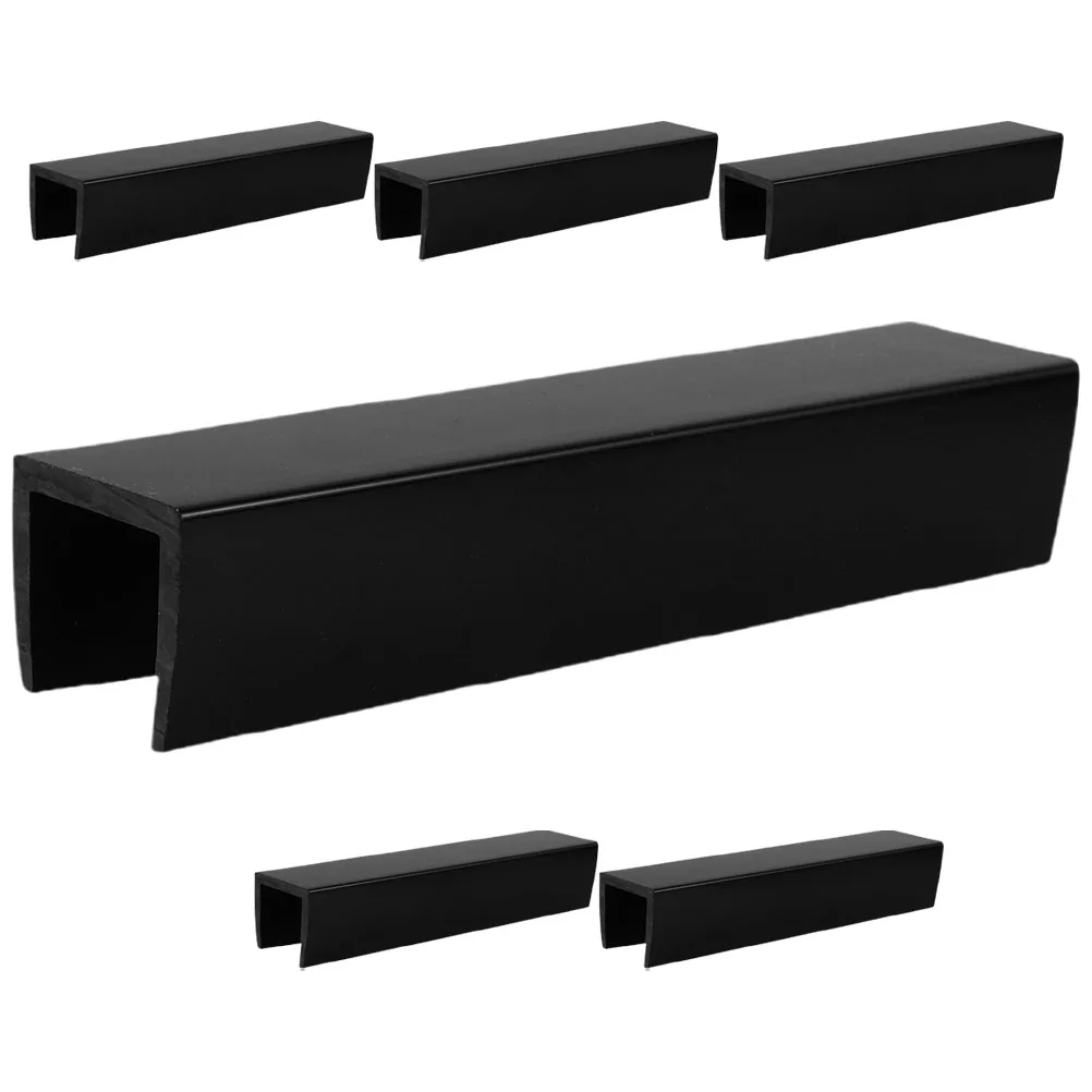 

6pcs Pet Dog -Shaped Groove Accessories for Dogs Baby Gates Reinforcement Safety Grooves Indoor Mounting Kit Plastic