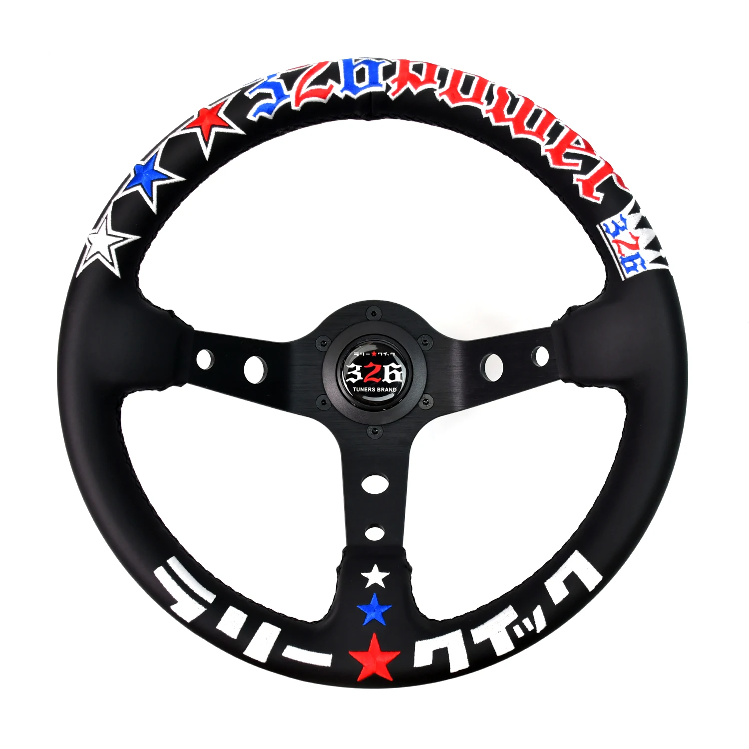 

326 power leather steering wheel 330mm JDM wheels