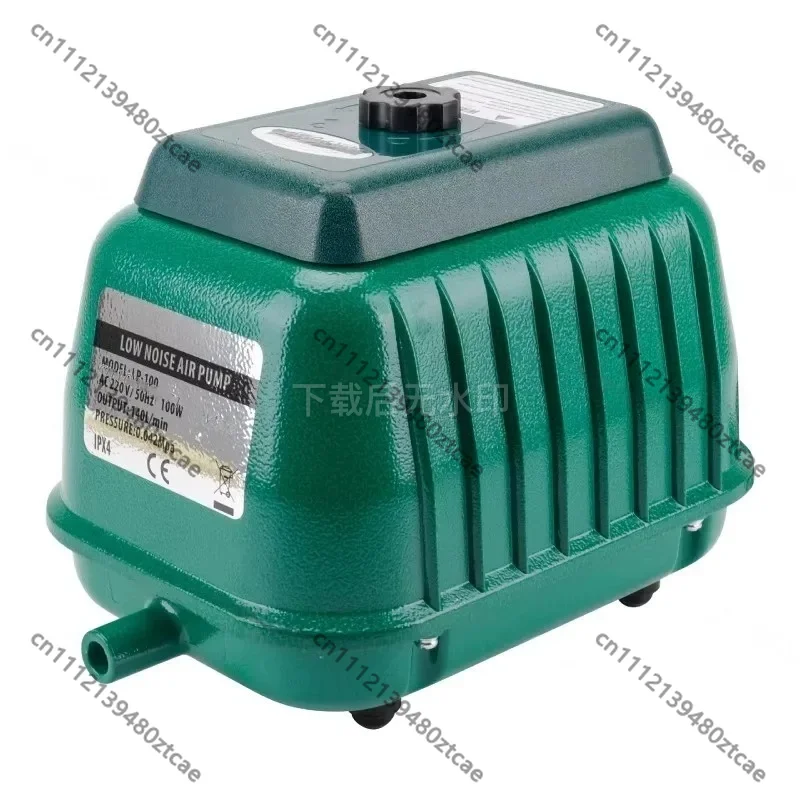High Power Low Noise Pond Oxygen Pump Aerator, Silent Outdoor Fish Oxygenation Machine, Portable Aerator for Fishing Pond