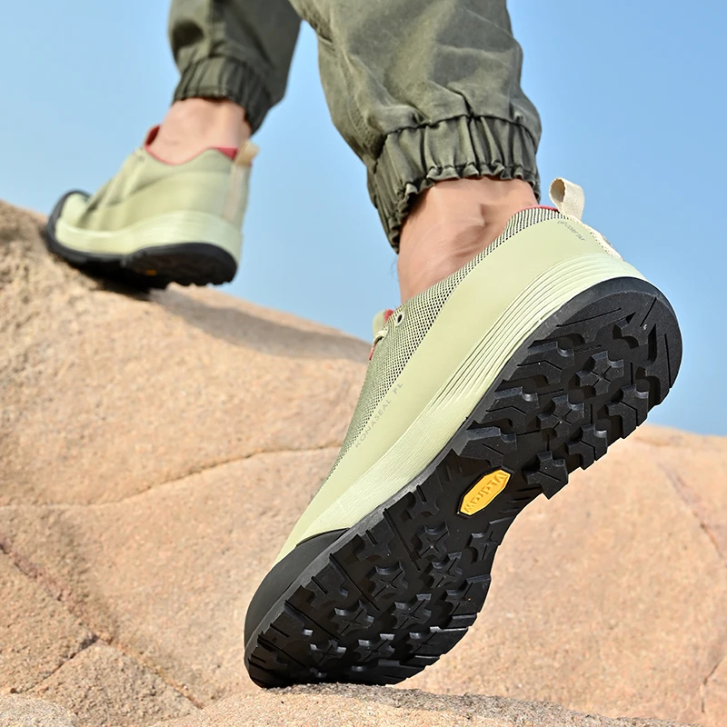 Classic Brand Spring/Autumn Men Outdoor Hiking Shoe Top Quality Wearable Mountain Climbing Footwear Low Top Trekking Sneakers