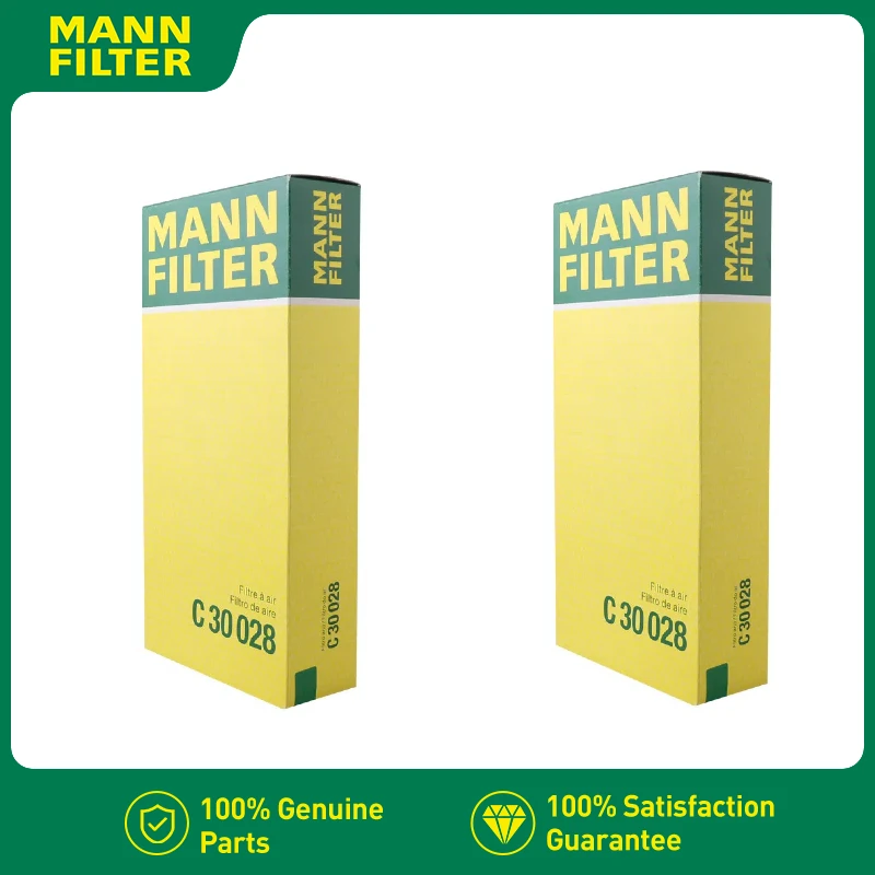 

C30028 2PCS For Mercedes-Benz GLE580 2020-2023, Maybach S560 2019-2020 / S580 2021-2023 4.0L MANN FILTER Air Filter A1770940104