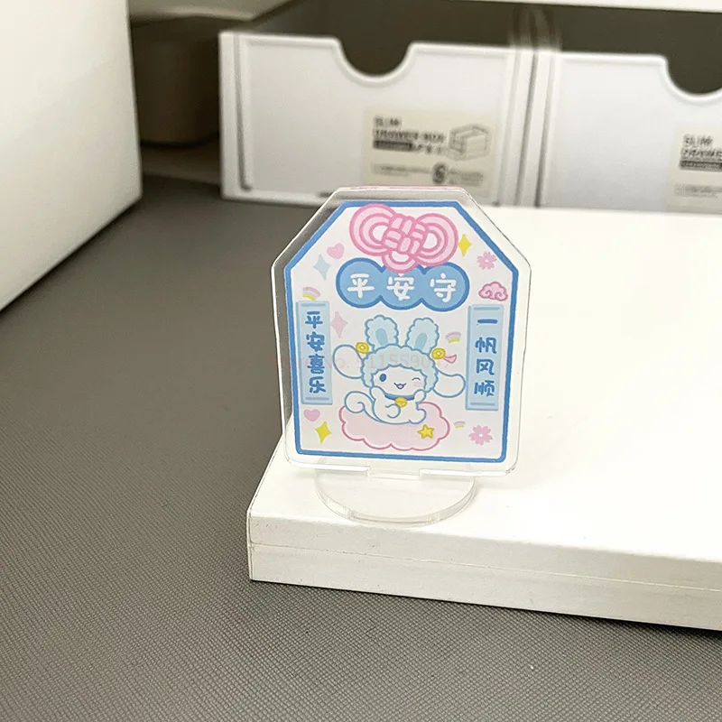 Imagem -06 - Porta-notas de Acrílico para Desktop Aprendizado Inspirado Construção de Marca Fofo e Criativo Decorações Engraçadas Sanrio Kulomi