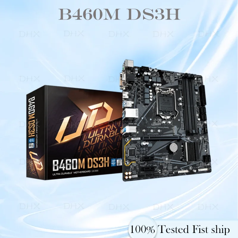 LGA1200 DDR4 For Gigabyte B460M DS3H Motherboard M-ATX Mainboard 100% Tested Fully Work be shipp quickly DH