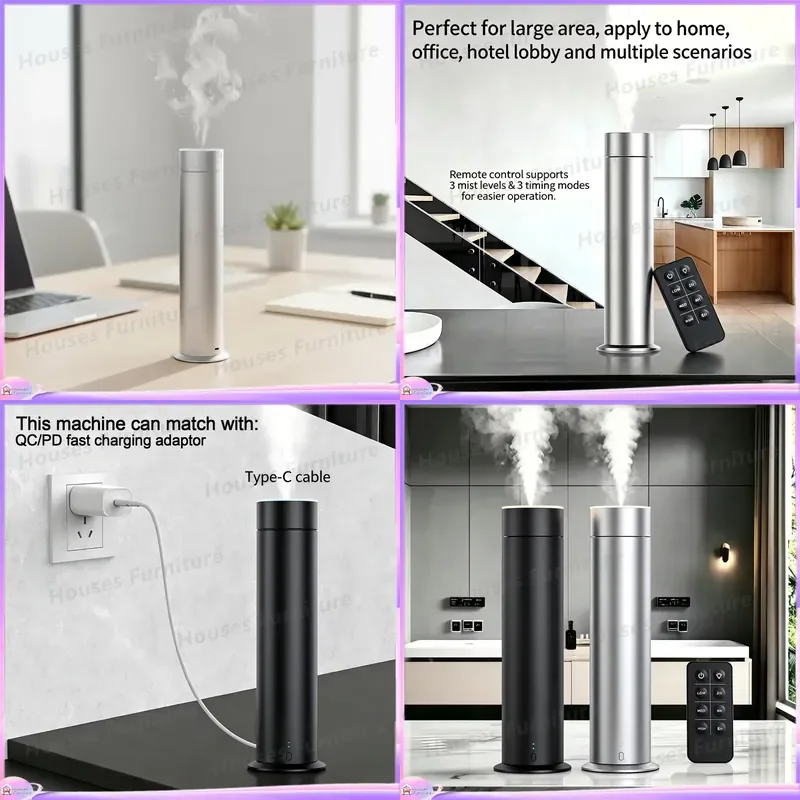 230 Smart Silent USB Aromatherapy Diffuser Essential Oil Humidifier for Home Hotel Office Commercial Indoor Air Freshener